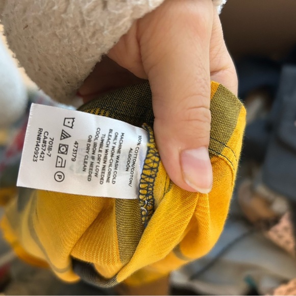 Loft Navy Blue Marigold Short Sleeve Tie Back Blouse - Picture 4 of 4